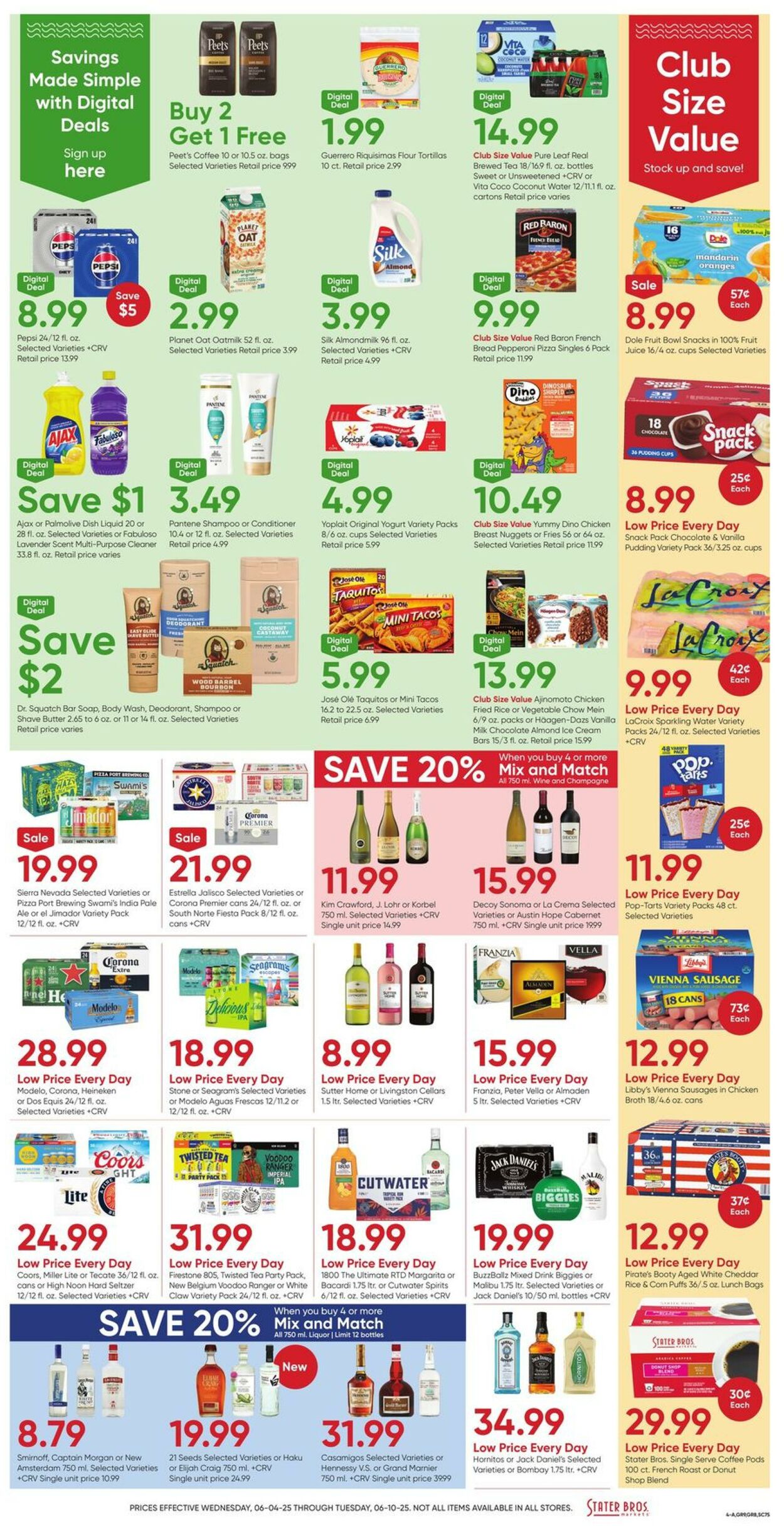 Weekly ad Stater Bros 06/04/2025 - 06/10/2025