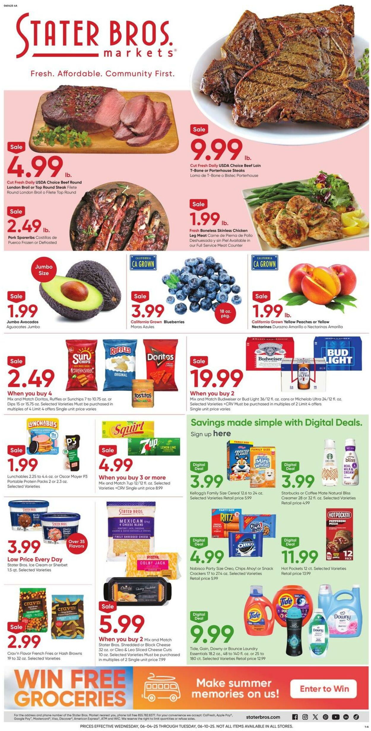Weekly ad Stater Bros 06/04/2025 - 06/10/2025