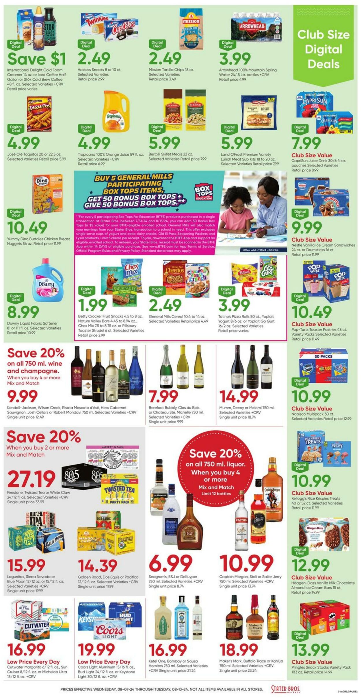 Weekly ad Stater Bros 08/07/2024 - 08/13/2024