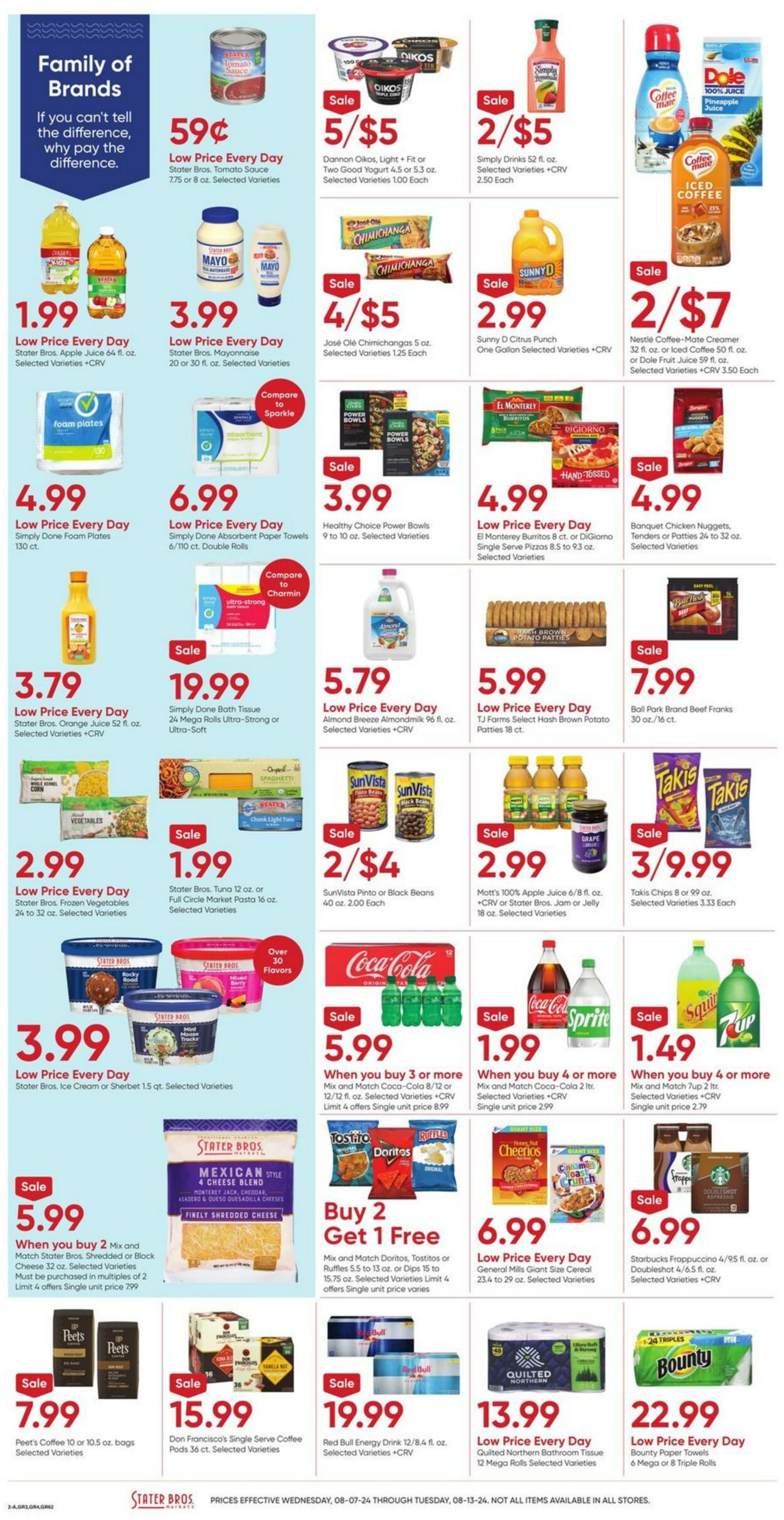 Weekly ad Stater Bros 08/07/2024 - 08/13/2024