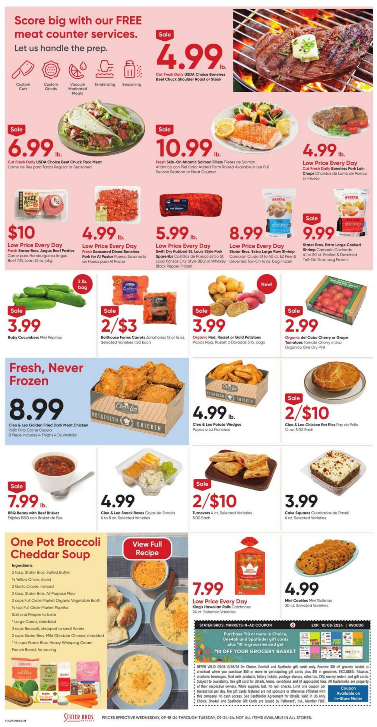 Weekly ad Stater Bros 09/18/2024 - 09/24/2024