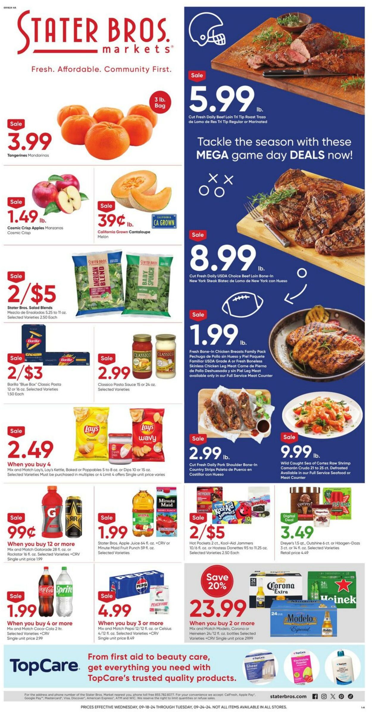 Weekly ad Stater Bros 09/18/2024 - 09/24/2024