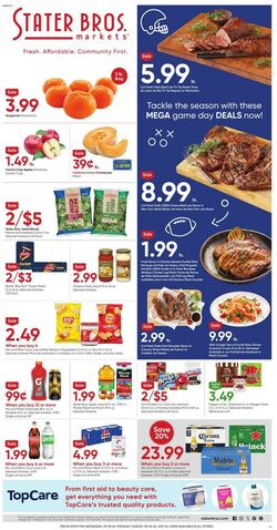 Weekly ad Stater Bros 09/04/2024 - 09/10/2024