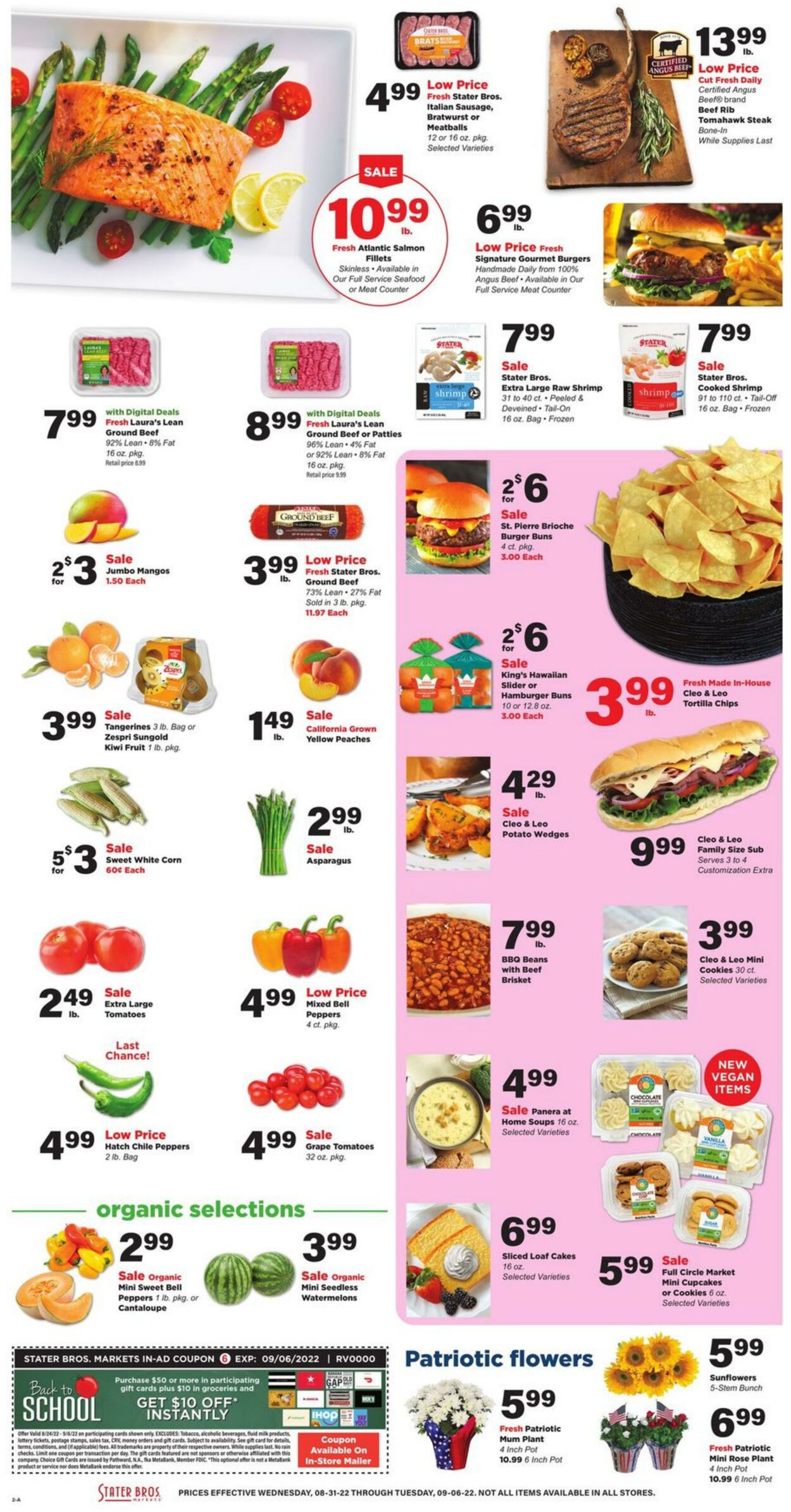 Weekly ad Stater Bros 08/31/2022 - 09/06/2022