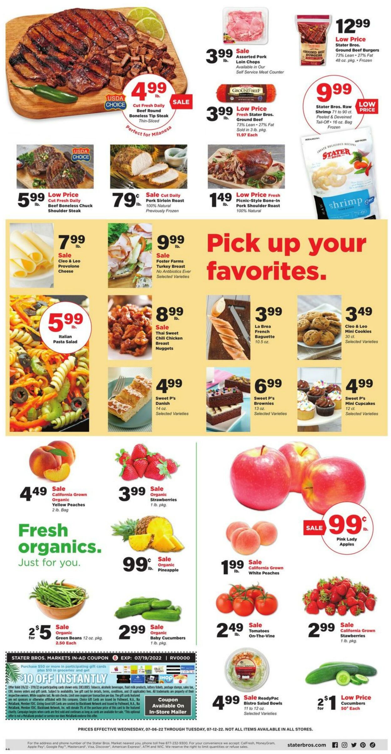 Weekly ad Stater Bros 07/06/2022 - 07/12/2022