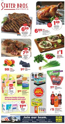 Weekly ad Stater Bros 07/06/2022-07/12/2022