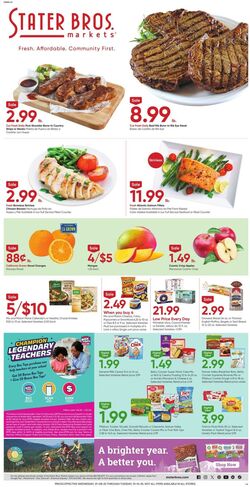 Weekly ad Stater Bros 01/08/2025 - 01/14/2025