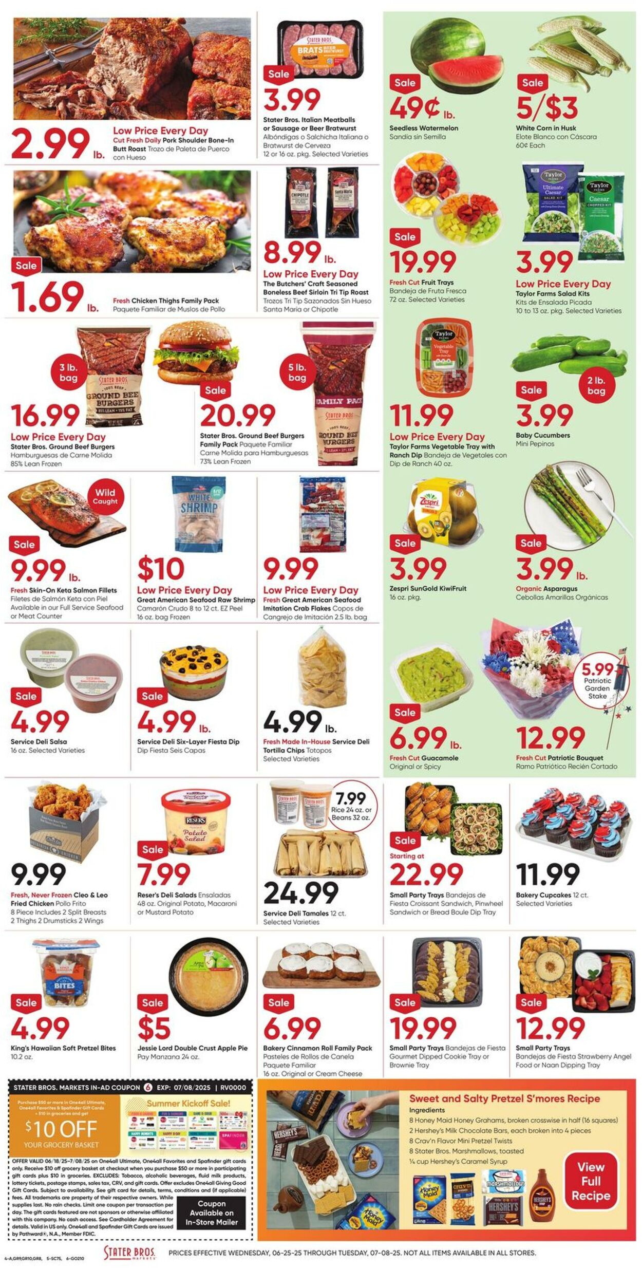 Weekly ad Stater Bros 06/25/2025 - 07/01/2025