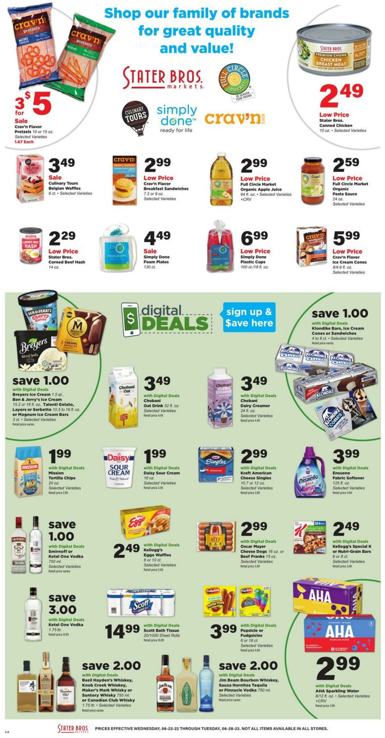 Weekly ad Stater Bros 06/22/2022 - 06/28/2022
