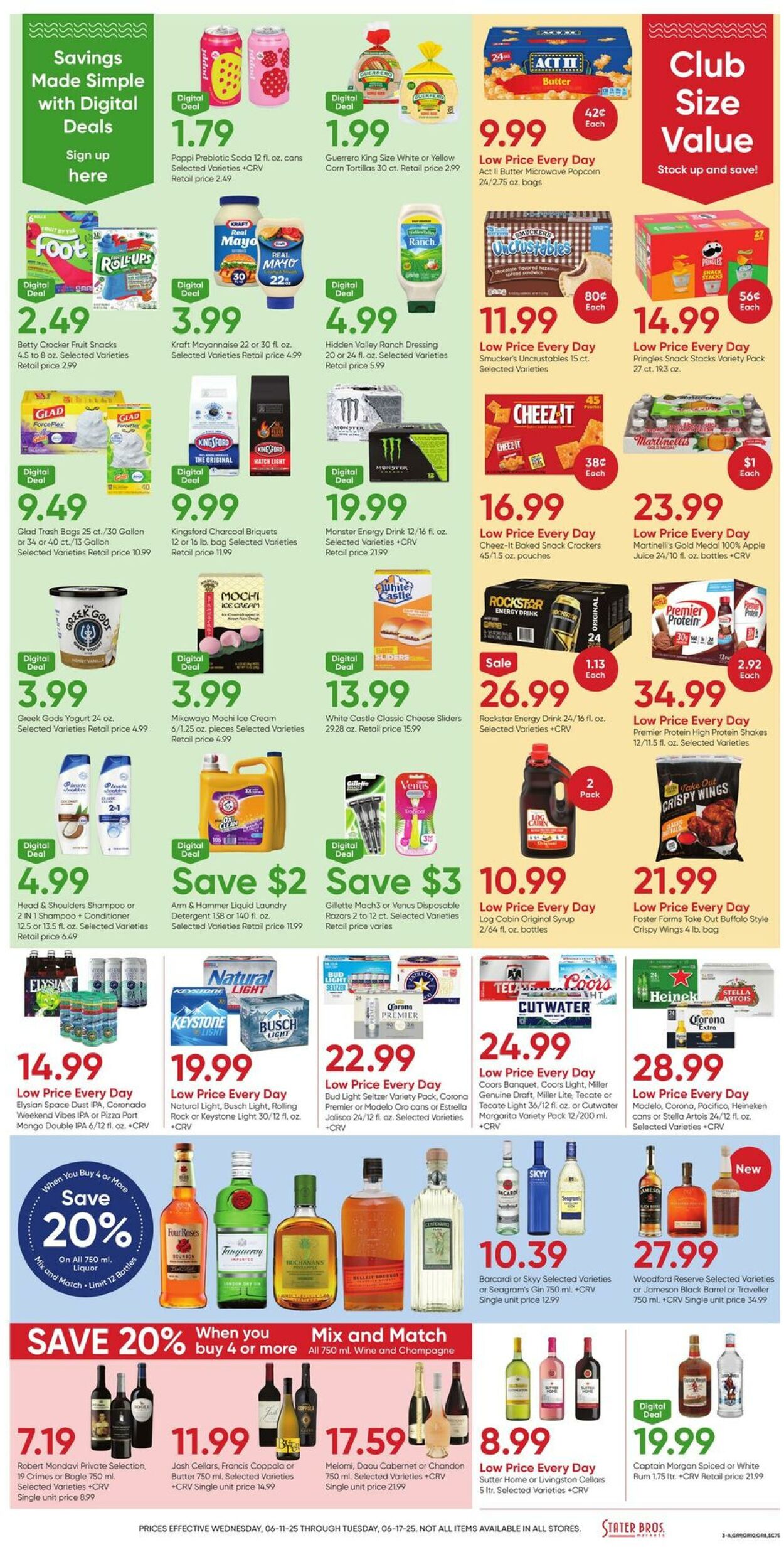 Weekly ad Stater Bros 06/11/2025 - 06/17/2025