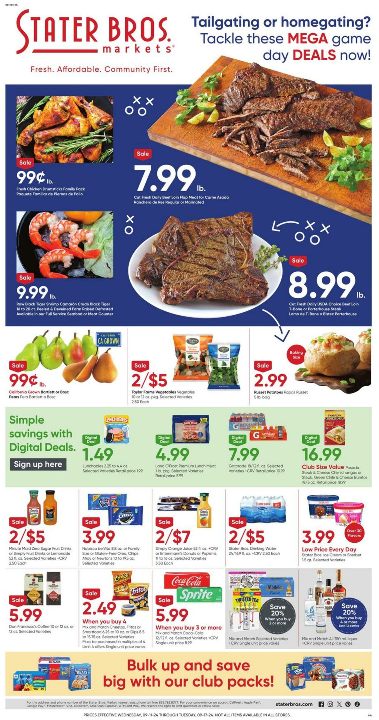 Stater Bros Promotional weekly ads