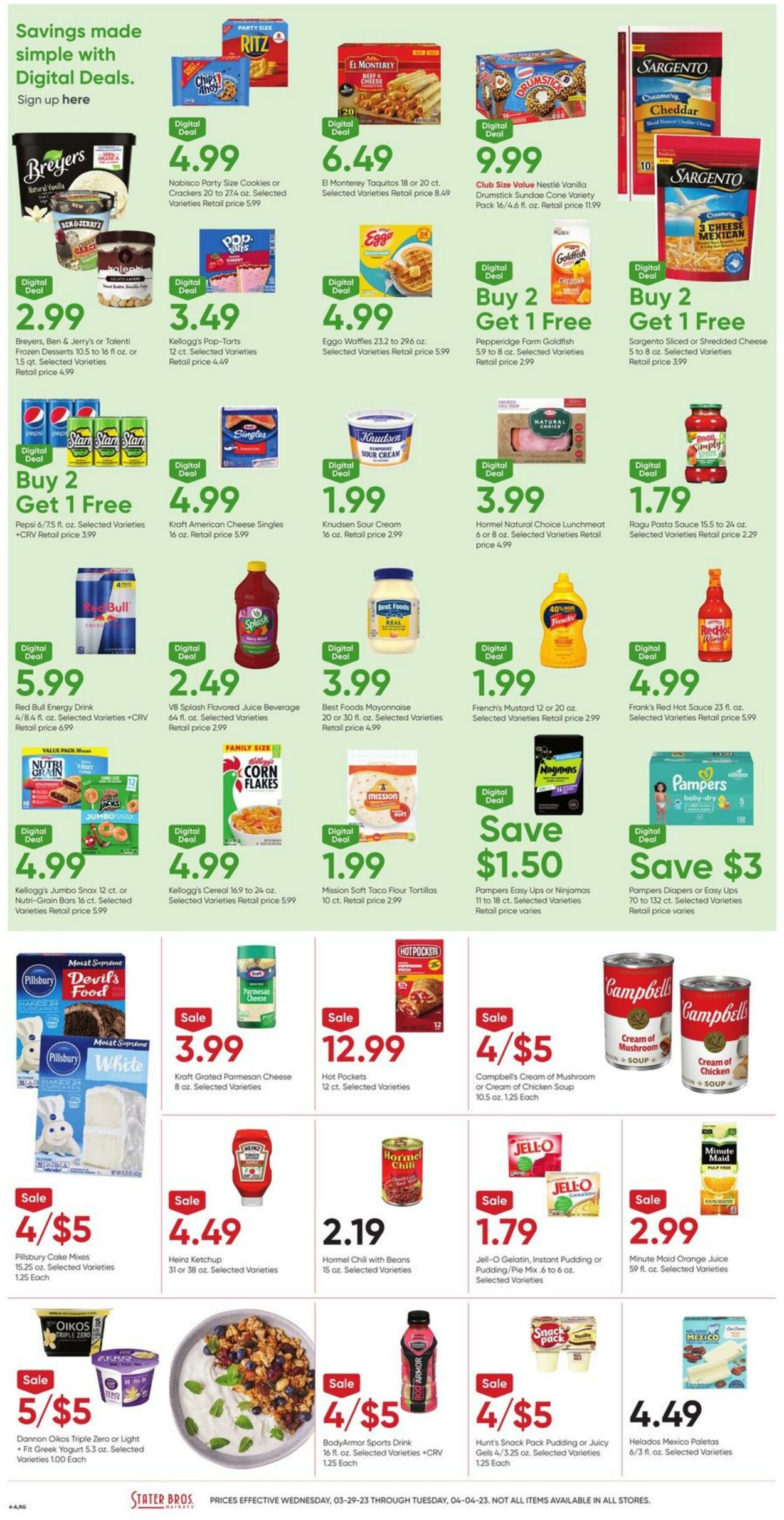 Weekly ad Stater Bros 03/29/2023 - 04/04/2023