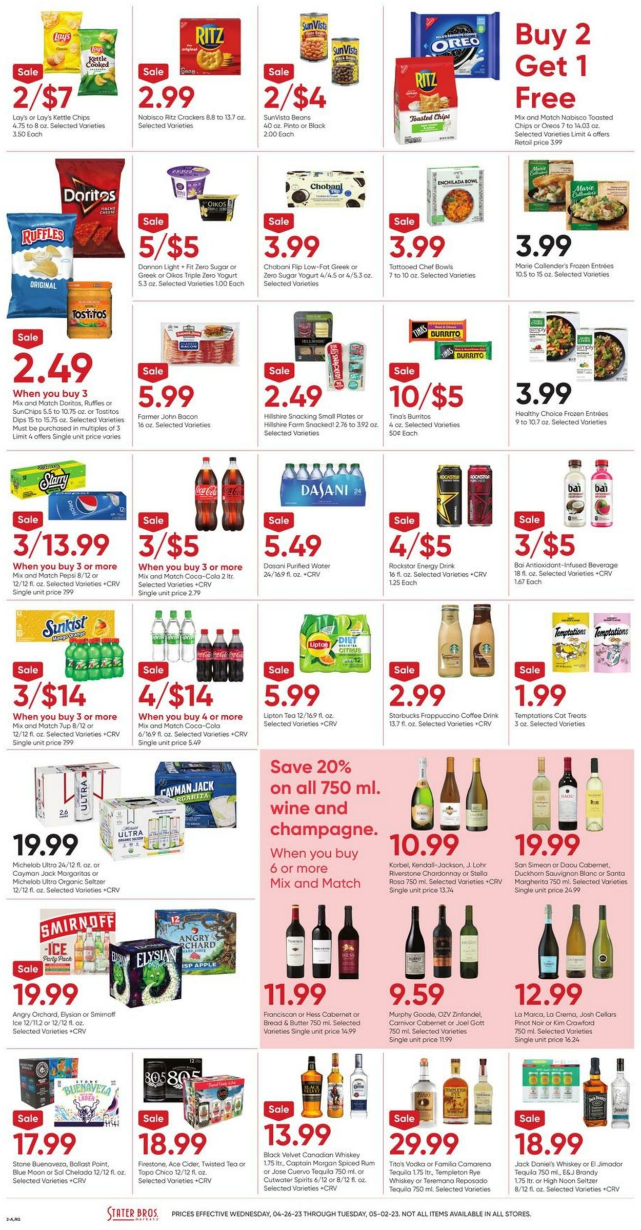 Weekly ad Stater Bros 04/26/2023 - 05/02/2023