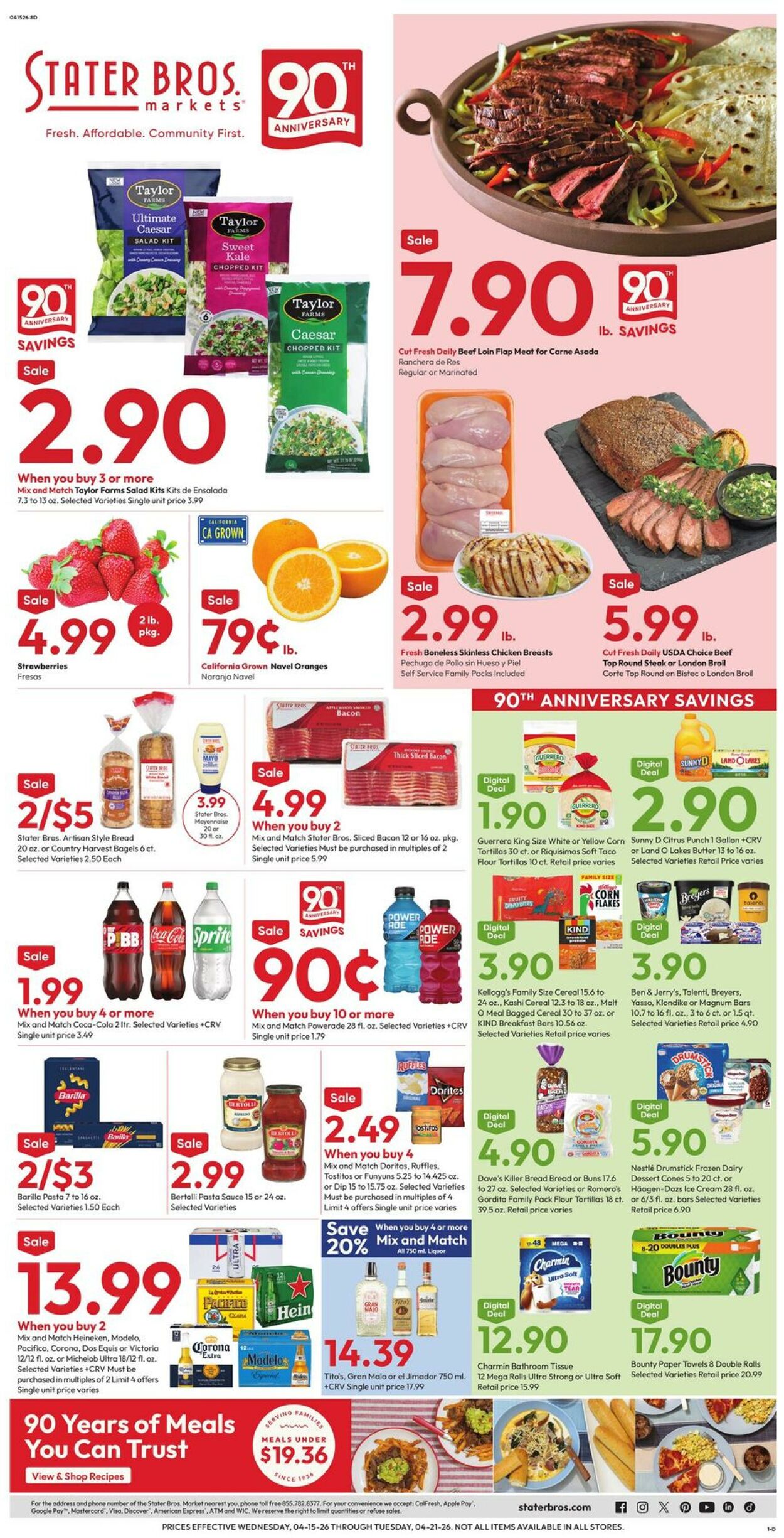 Weekly ad Stater Bros 04/15/2026 - 04/21/2026