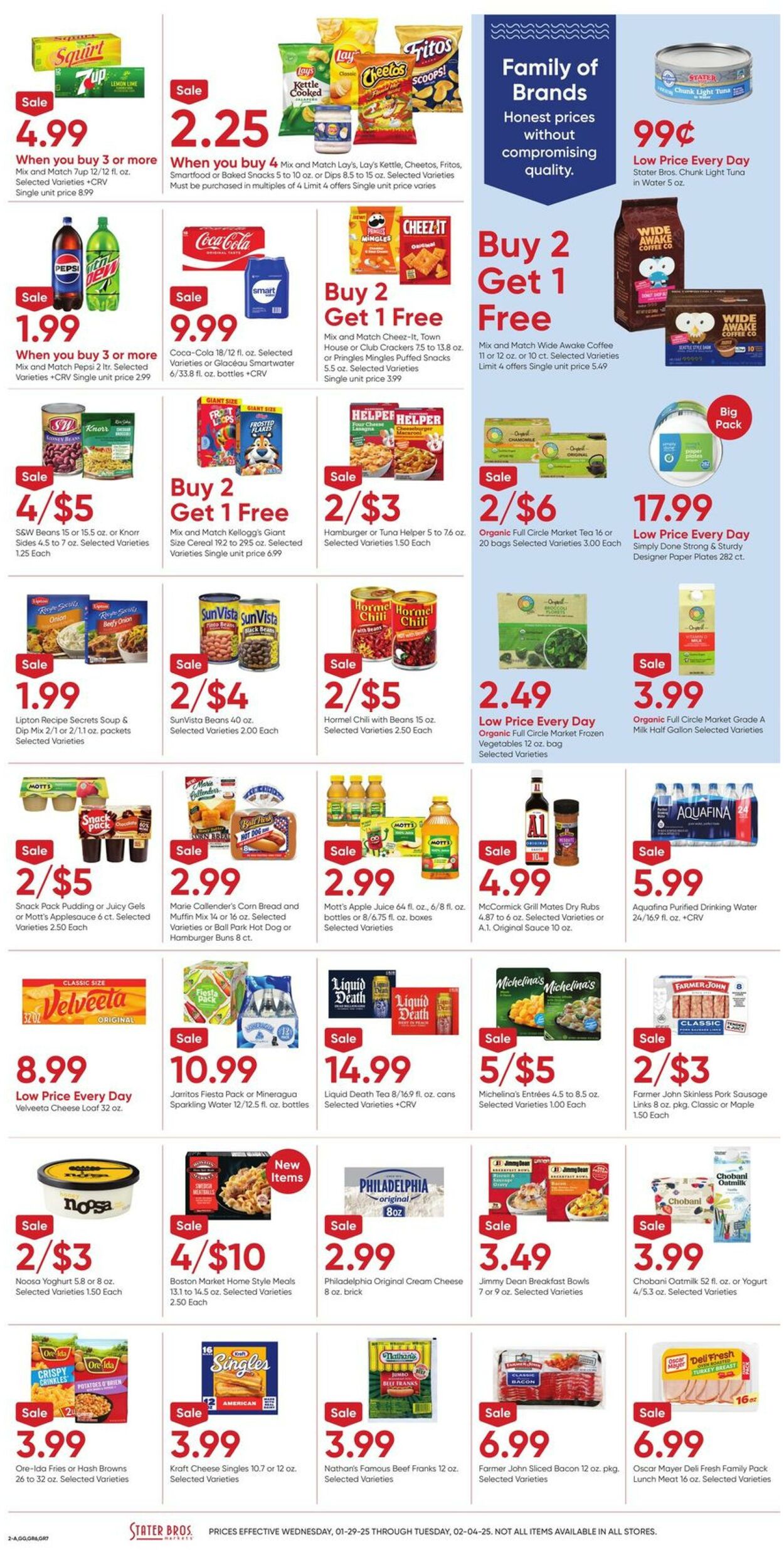 Weekly ad Stater Bros 01/22/2025 - 01/28/2025