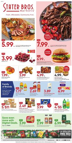 Weekly ad Stater Bros 01/22/2025 - 01/28/2025