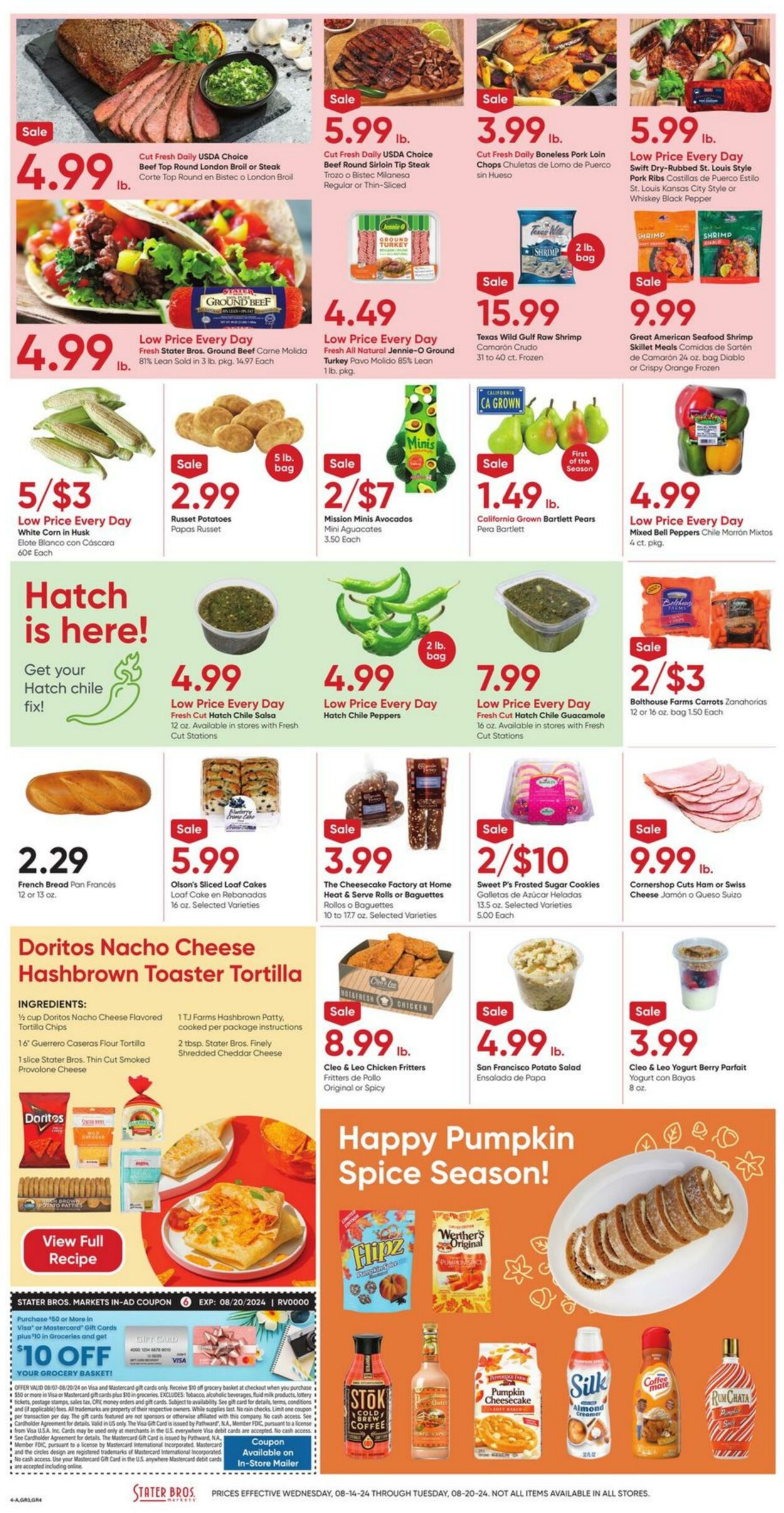 Weekly ad Stater Bros 08/14/2024 - 08/20/2024