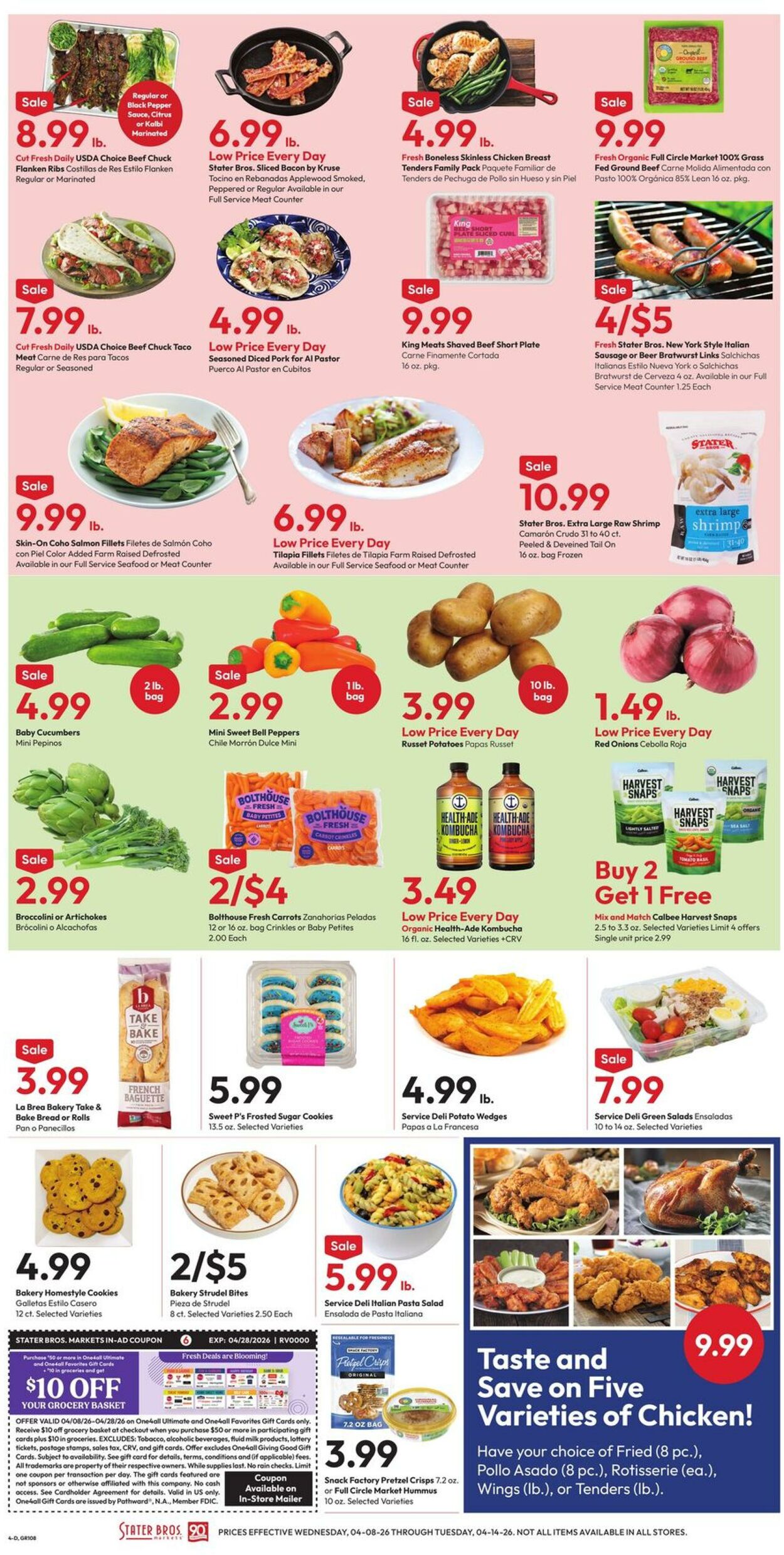 Weekly ad Stater Bros 04/08/2026 - 04/14/2026