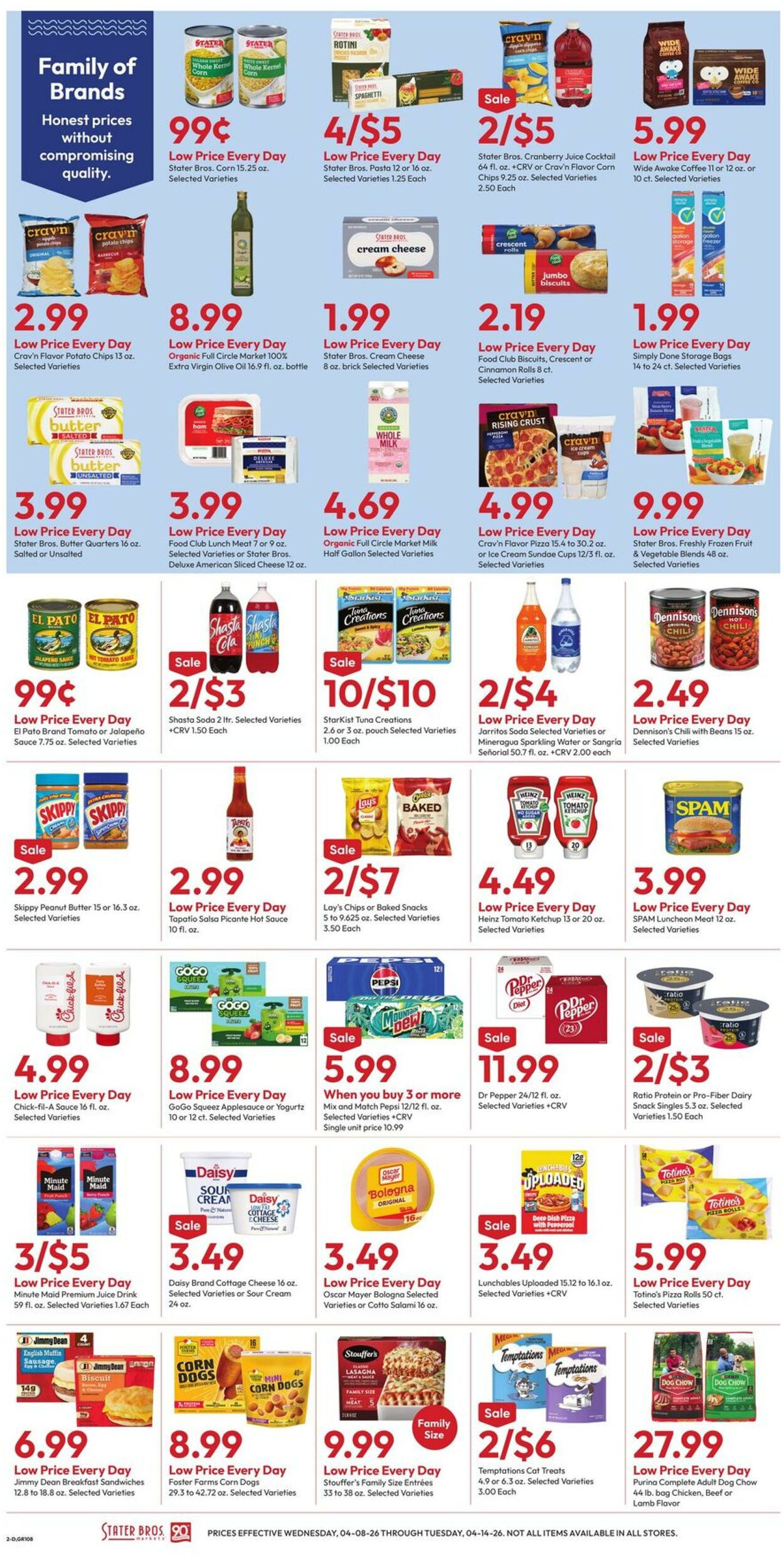 Weekly ad Stater Bros 04/08/2026 - 04/14/2026