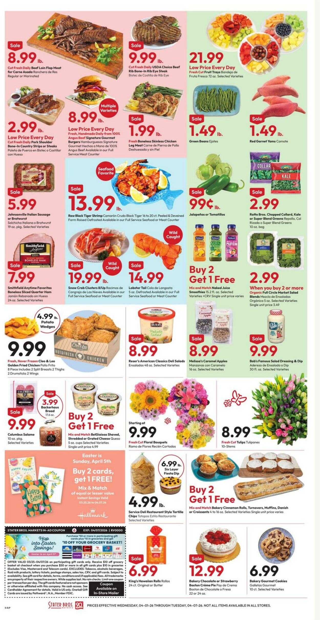 Weekly ad Stater Bros 04/01/2026 - 04/07/2026