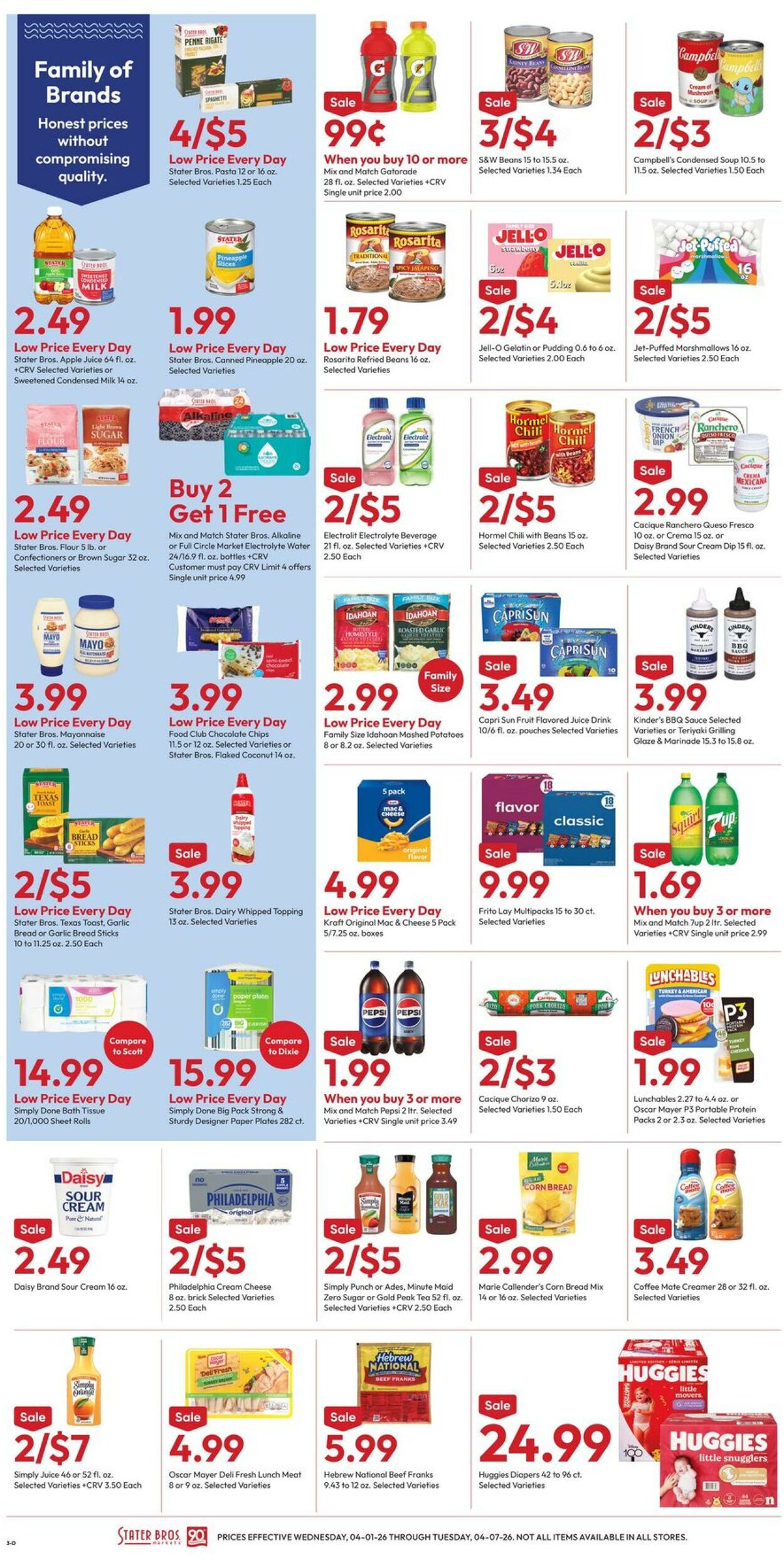 Weekly ad Stater Bros 04/01/2026 - 04/07/2026