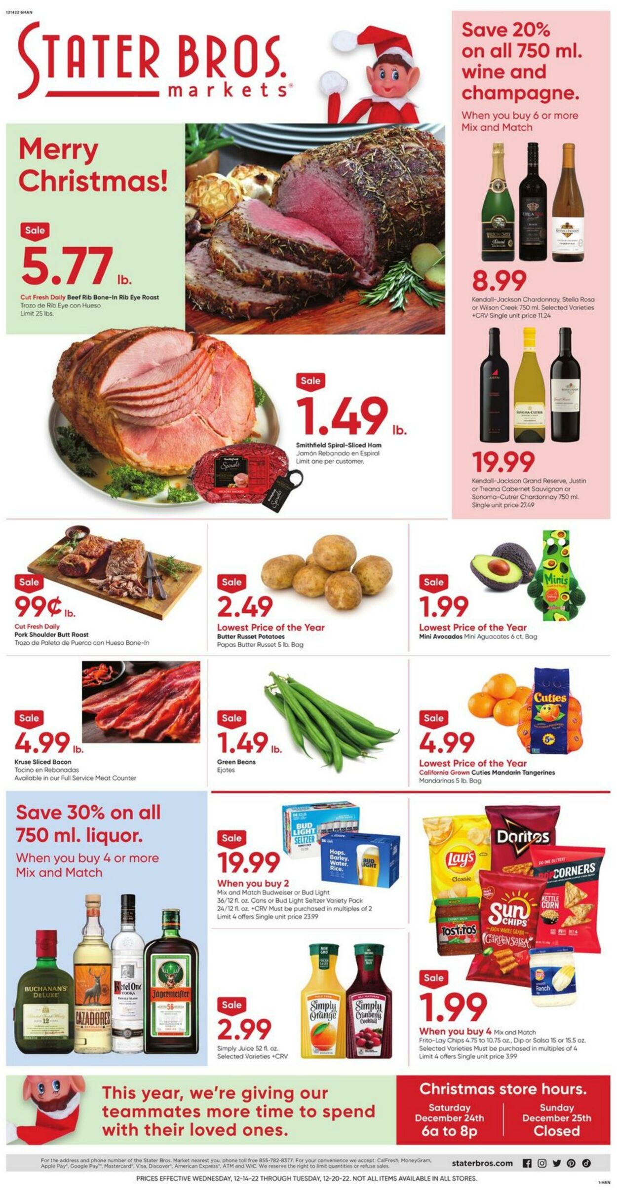 Weekly ad Stater Bros 12/14/2022-12/20/2022