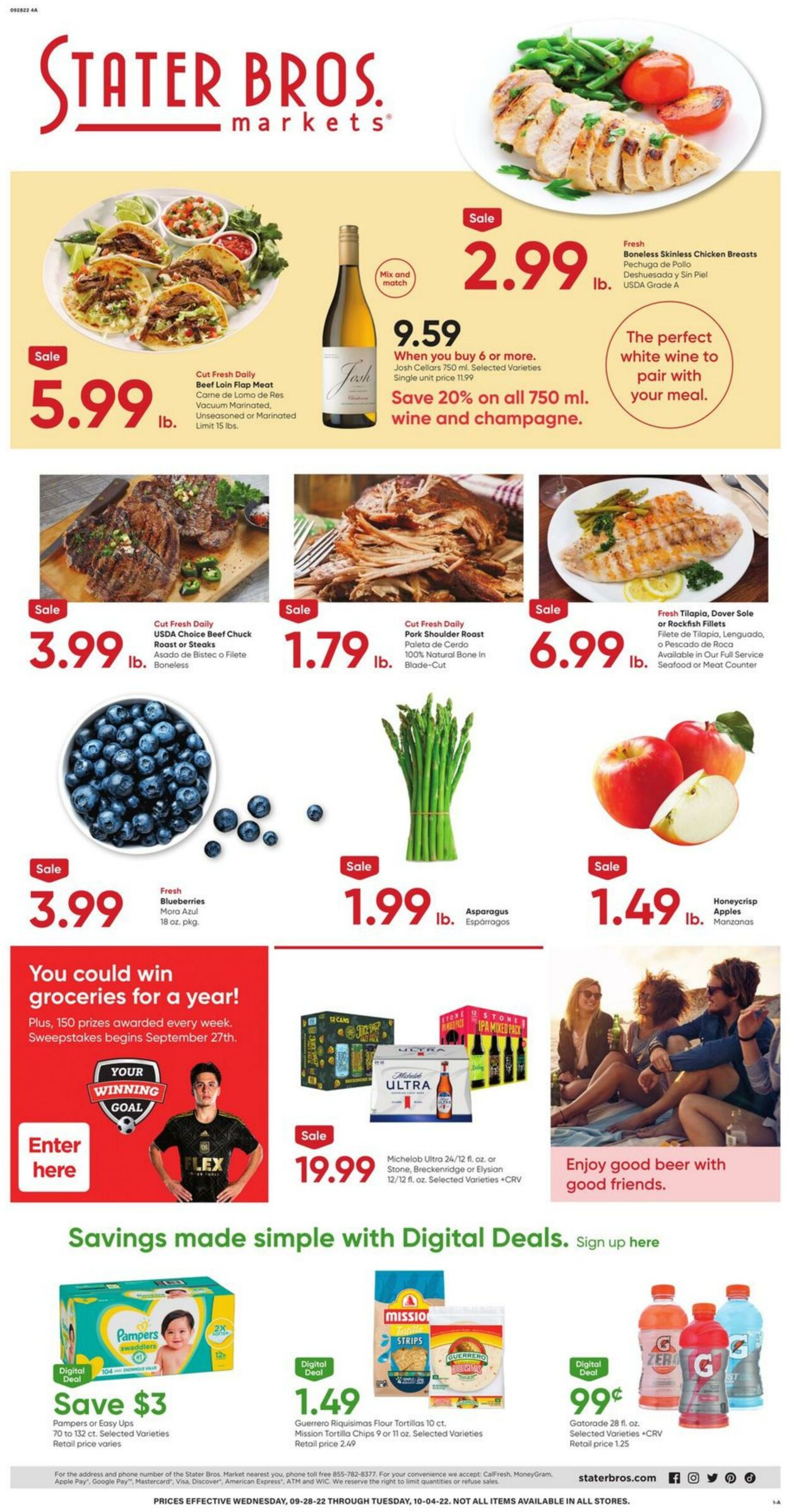 Stater Bros Promotional weekly ads