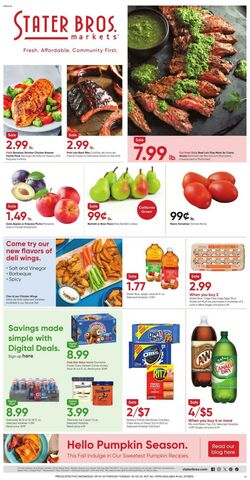 Weekly ad Stater Bros 09/27/2023 - 10/03/2023
