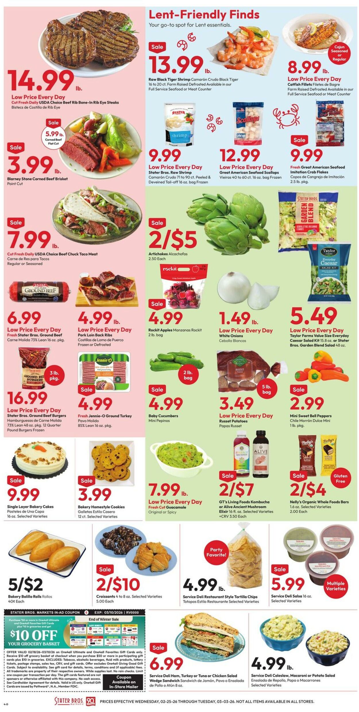 Weekly ad Stater Bros 02/25/2026 - 03/03/2026
