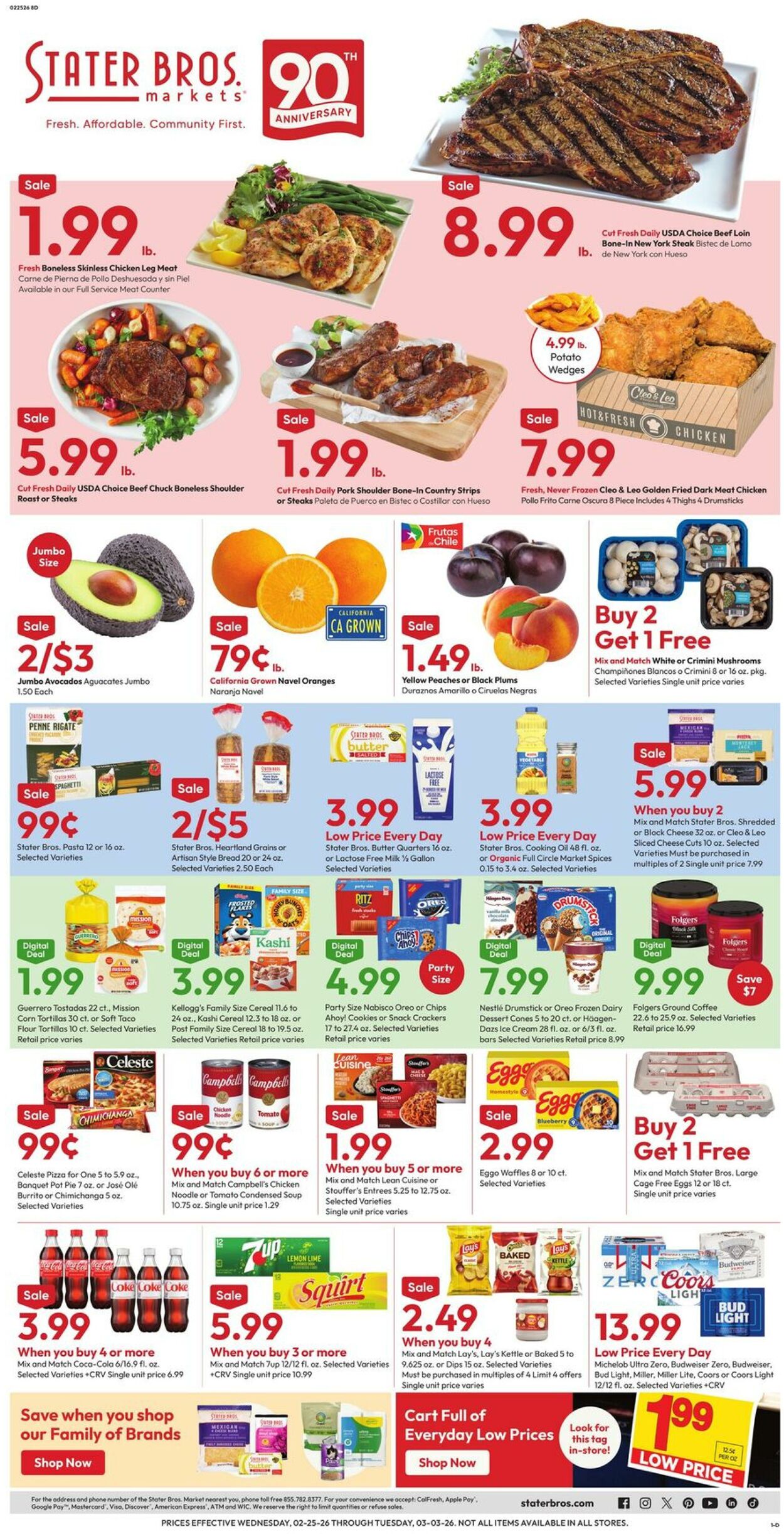 Weekly ad Stater Bros 02/25/2026 - 03/03/2026