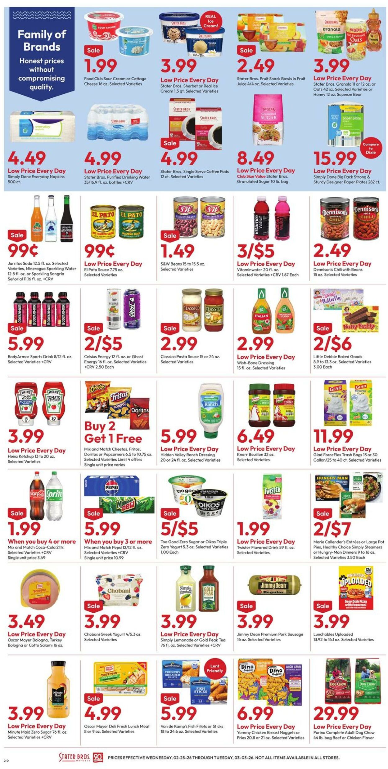 Weekly ad Stater Bros 02/25/2026 - 03/03/2026