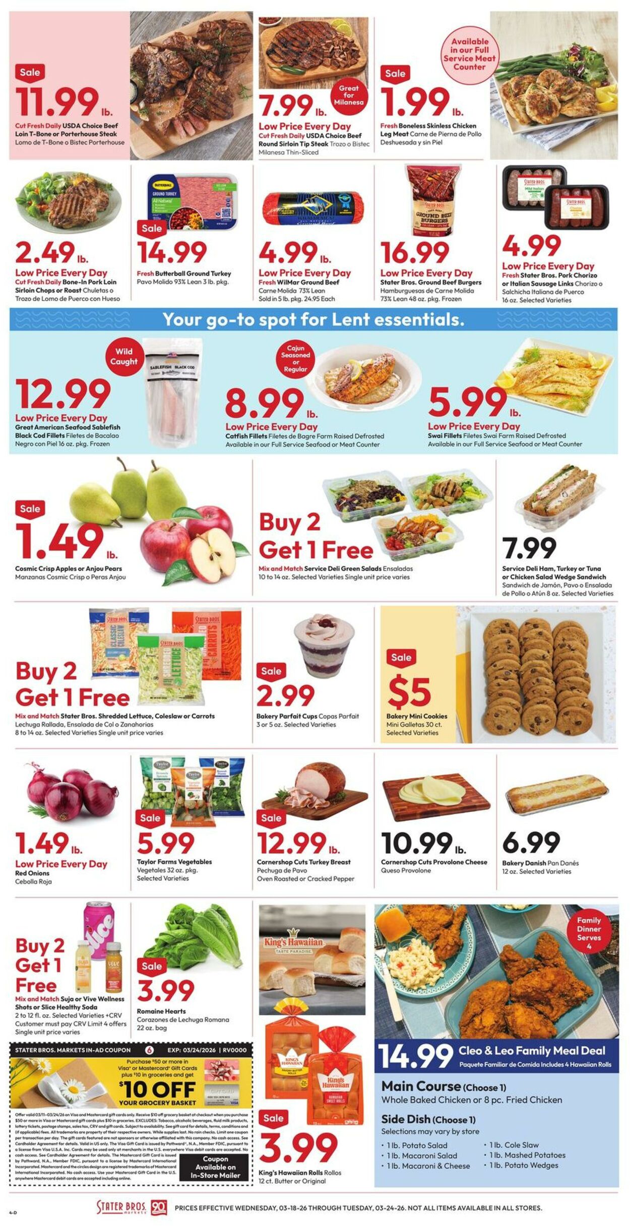 Weekly ad Stater Bros 03/18/2026 - 03/24/2026