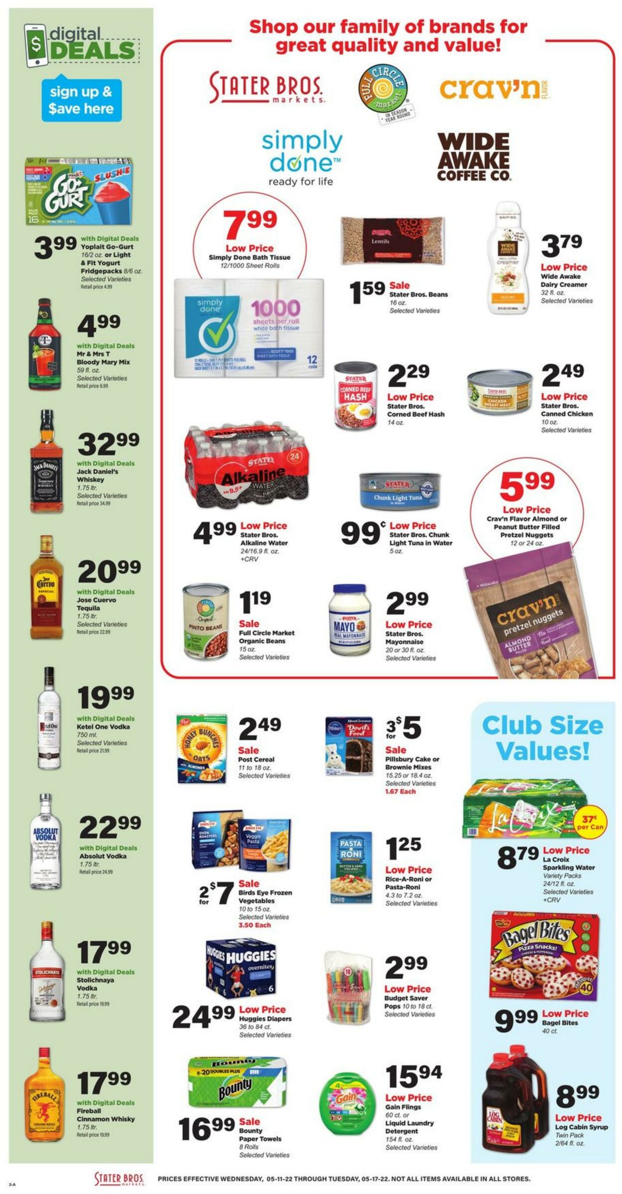 Weekly ad Stater Bros 05/11/2022 - 05/17/2022