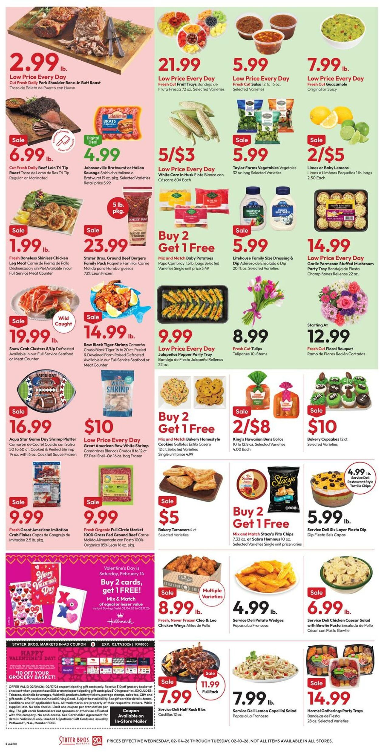 Weekly ad Stater Bros 02/04/2026 - 02/10/2026