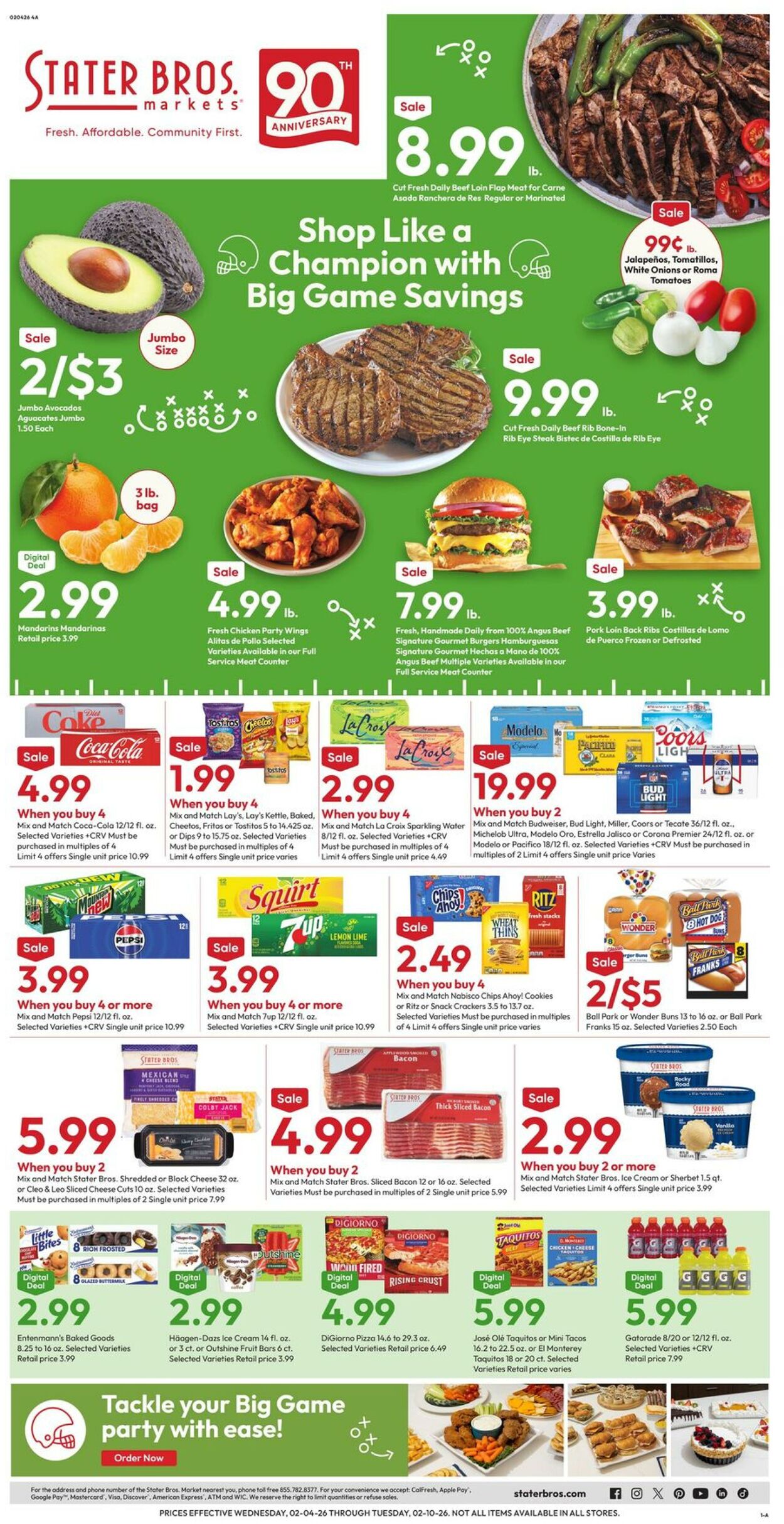 Weekly ad Stater Bros 02/04/2026 - 02/10/2026