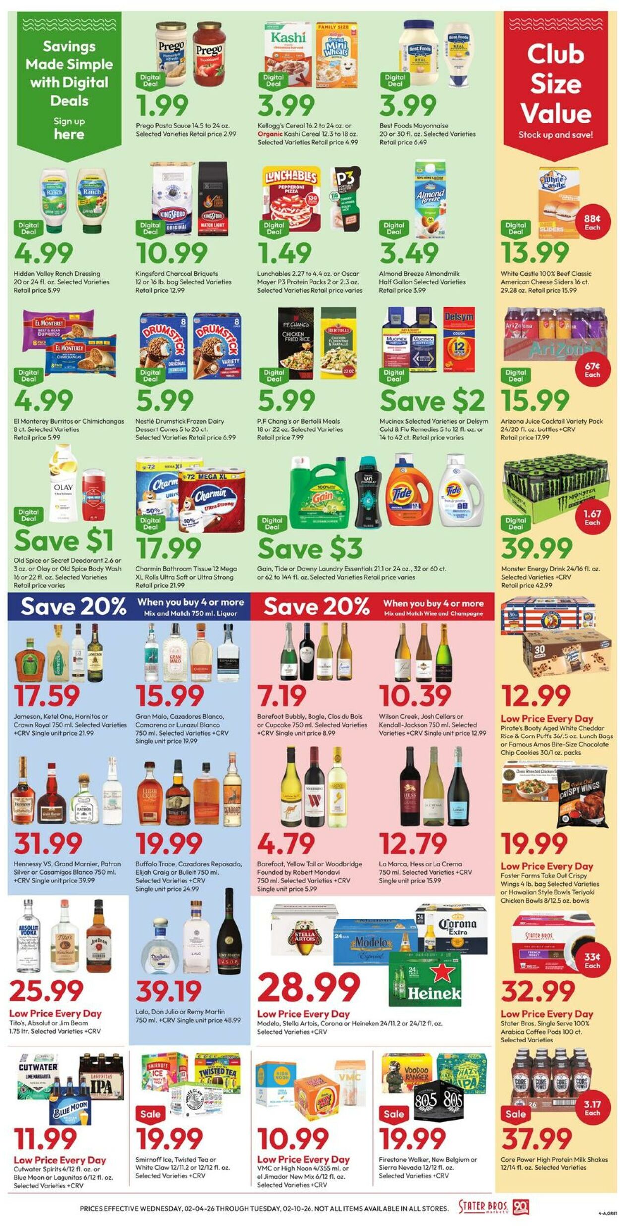Weekly ad Stater Bros 02/04/2026 - 02/10/2026