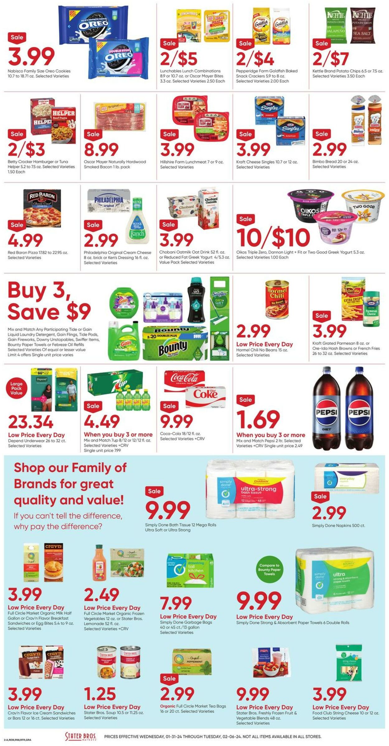Weekly ad Stater Bros 01/31/2024 - 02/06/2024