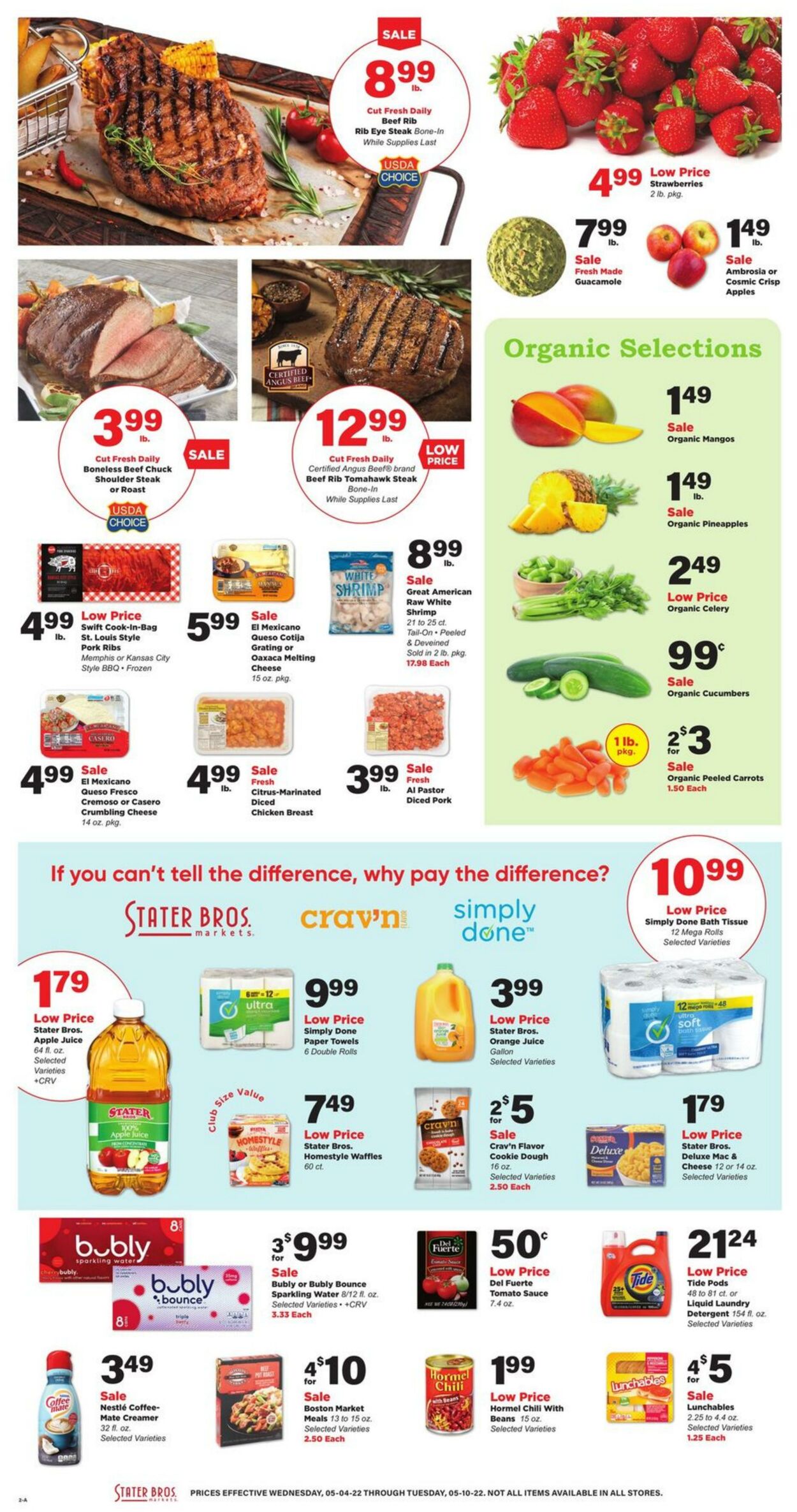 Weekly ad Stater Bros 05/04/2022 - 05/10/2022