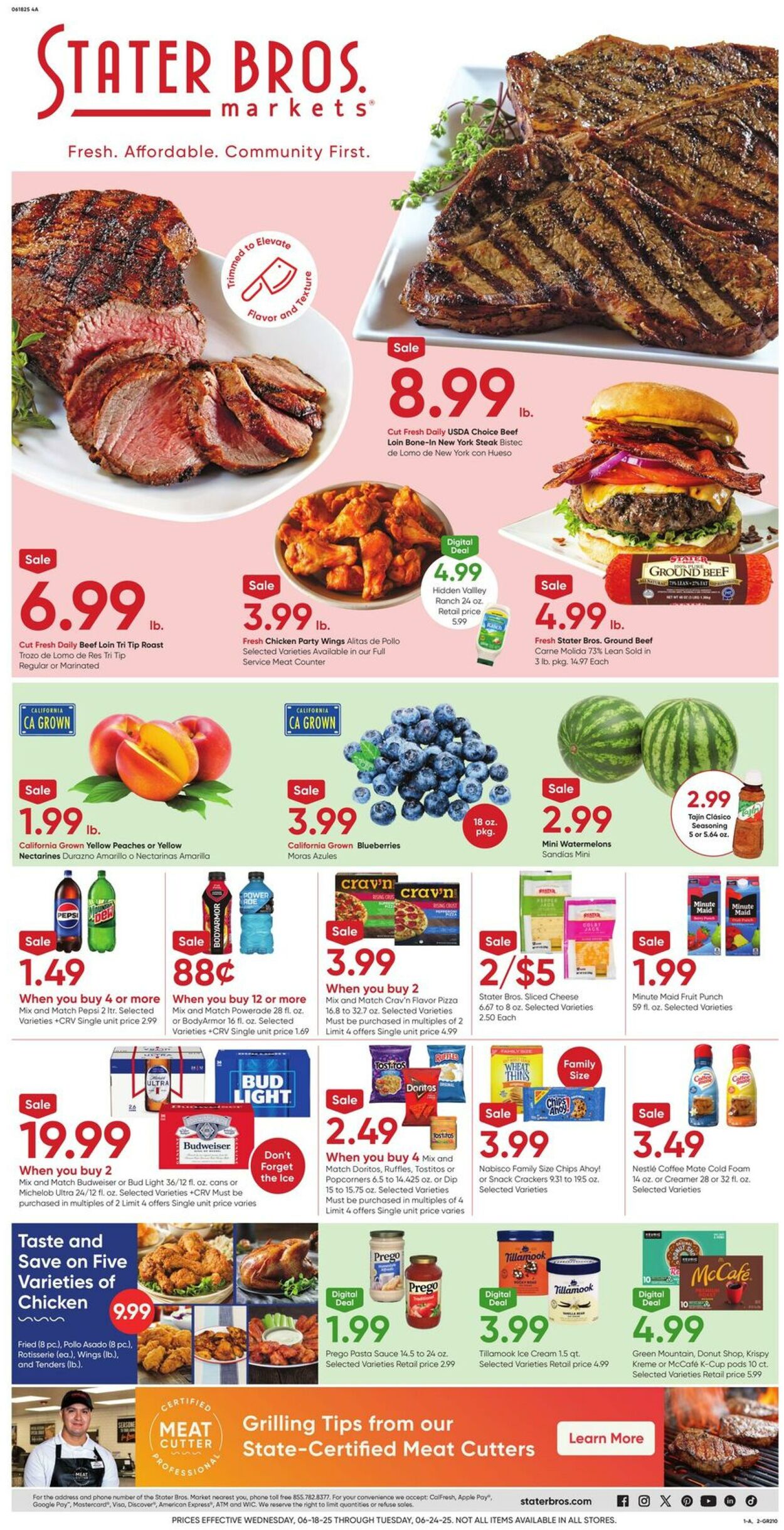 Weekly ad Stater Bros 06/18/2025 - 06/24/2025