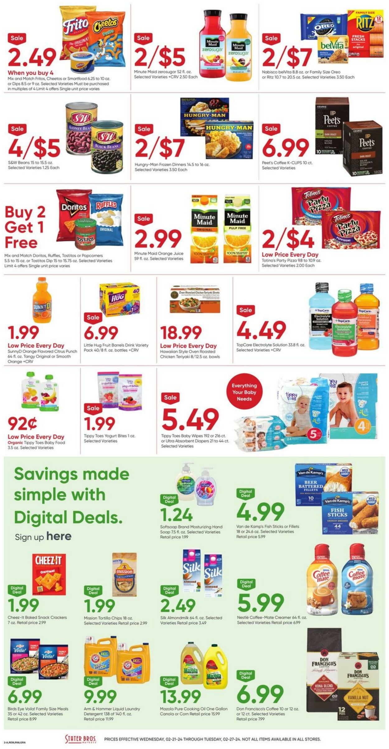 Weekly ad Stater Bros 02/21/2024 - 02/27/2024