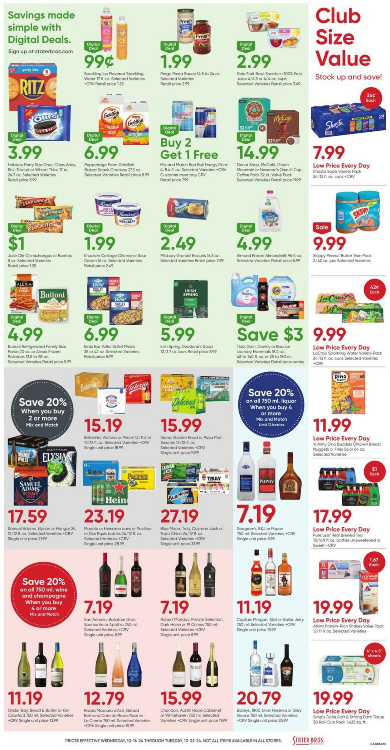 Weekly ad Stater Bros 10/16/2024 - 10/22/2024