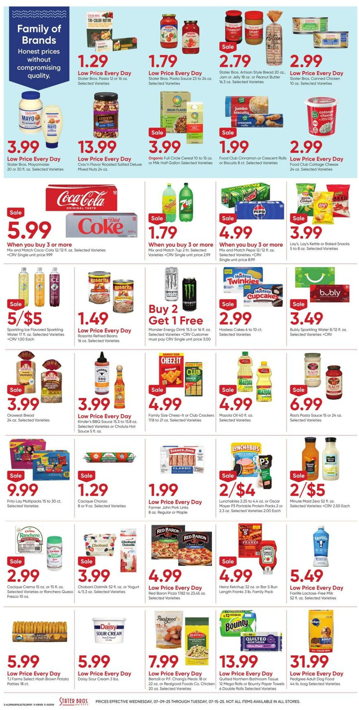 Weekly ad Stater Bros 07/09/2025 - 07/15/2025