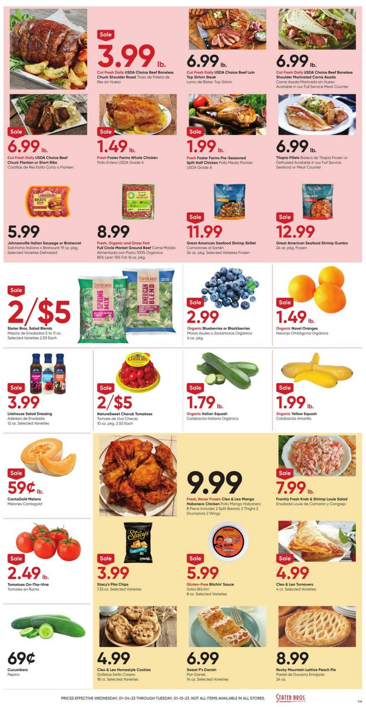 Weekly ad Stater Bros 01/04/2023 - 01/10/2023