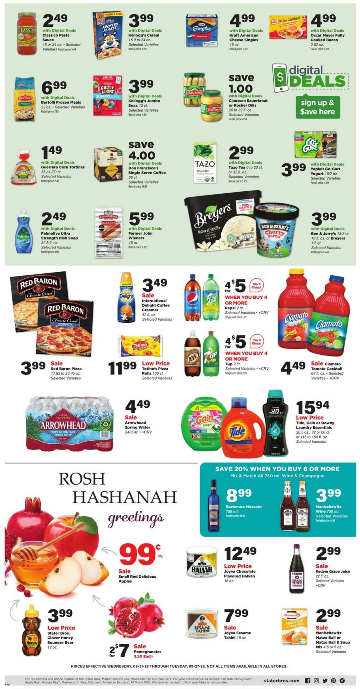 Weekly ad Stater Bros 09/21/2022 - 09/27/2022