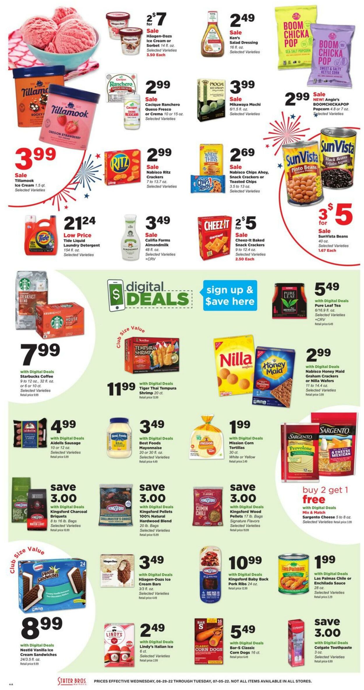 Weekly ad Stater Bros 06/29/2022 - 07/05/2022