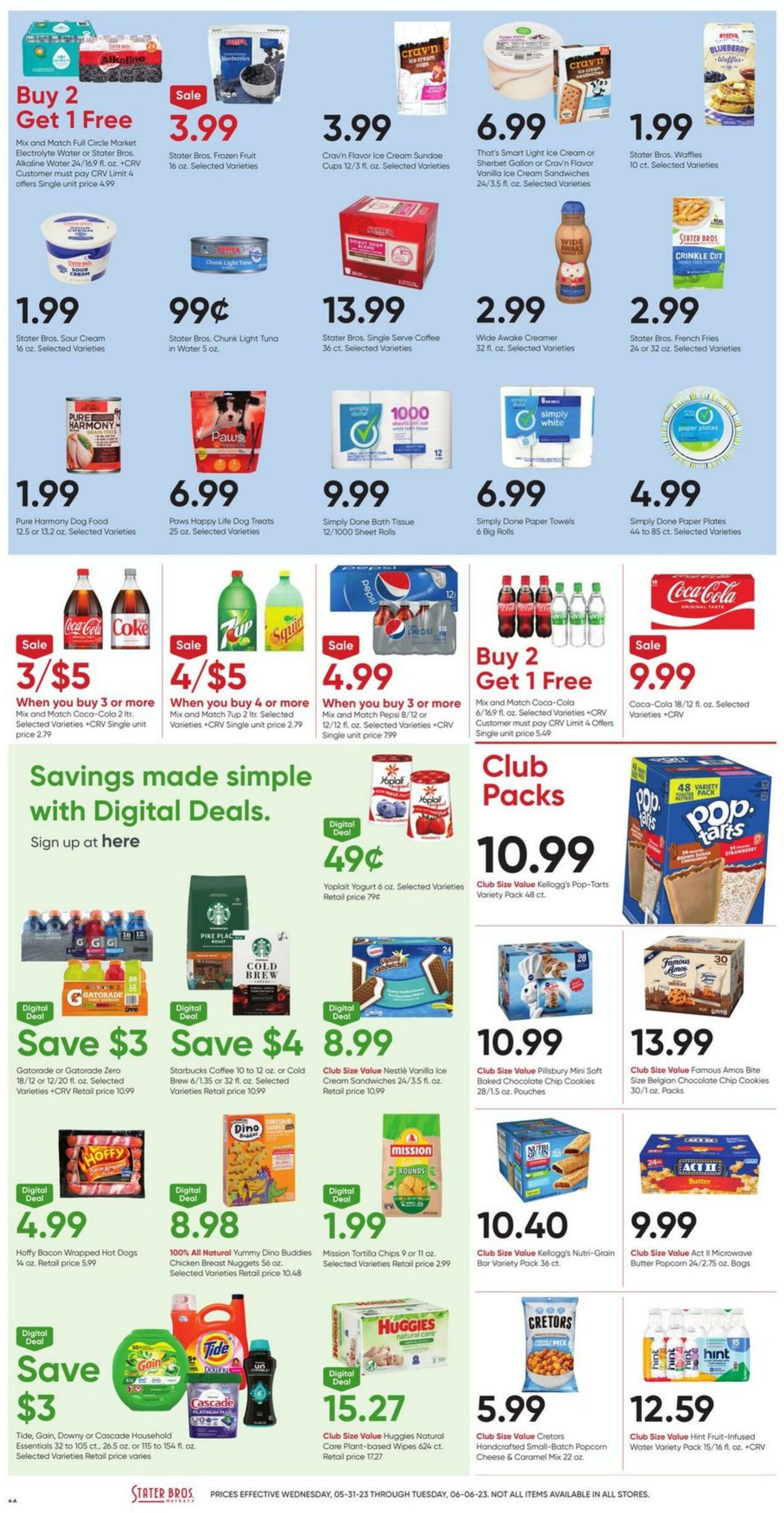 Weekly ad Stater Bros 05/31/2023 - 06/06/2023