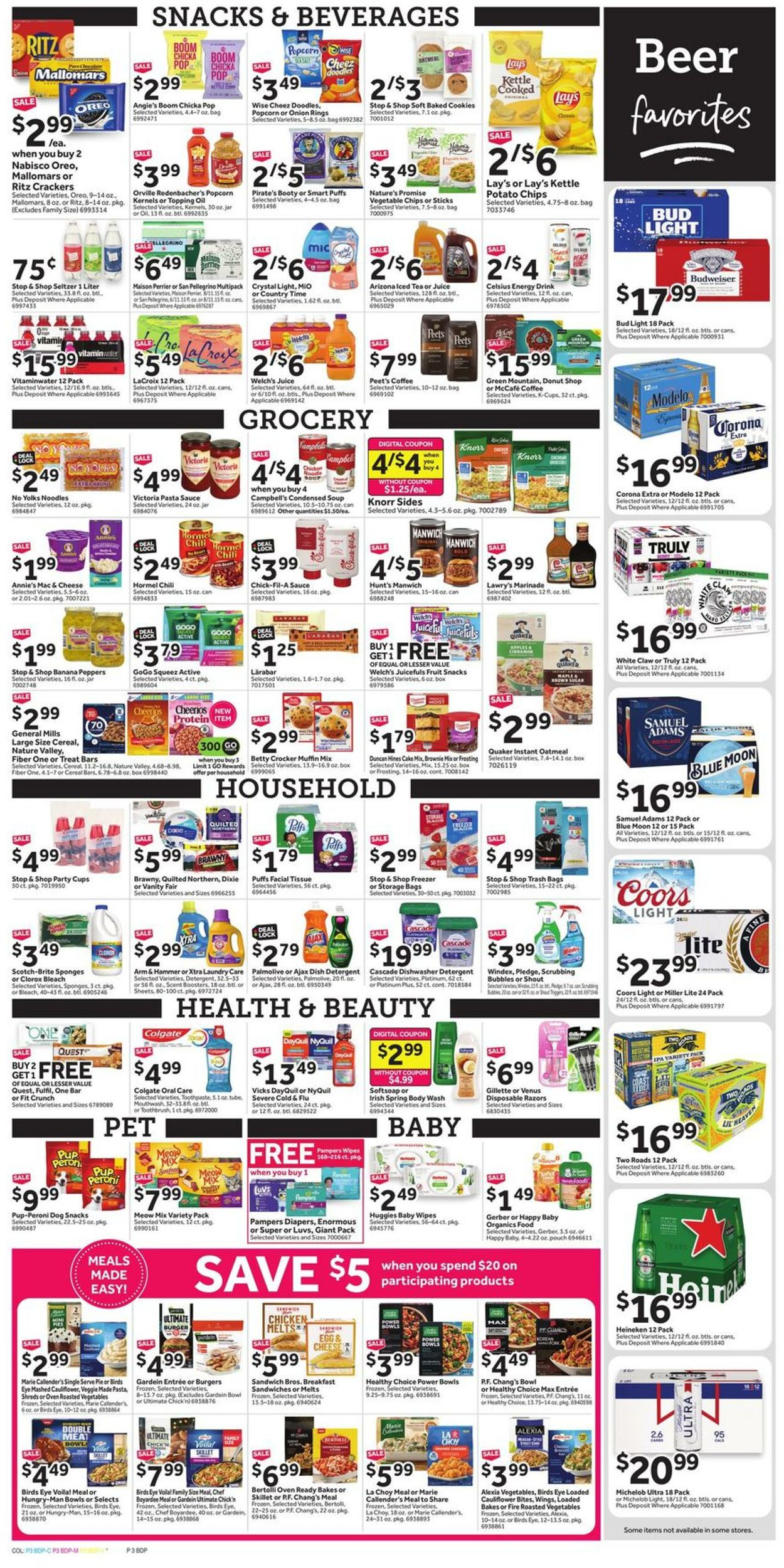 Weekly ad Stop & Shop 01/10/2025 - 01/16/2025