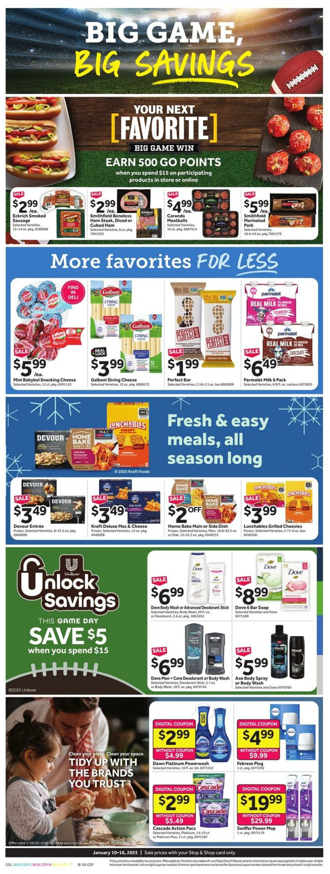 Weekly ad Stop & Shop 01/10/2025 - 01/16/2025