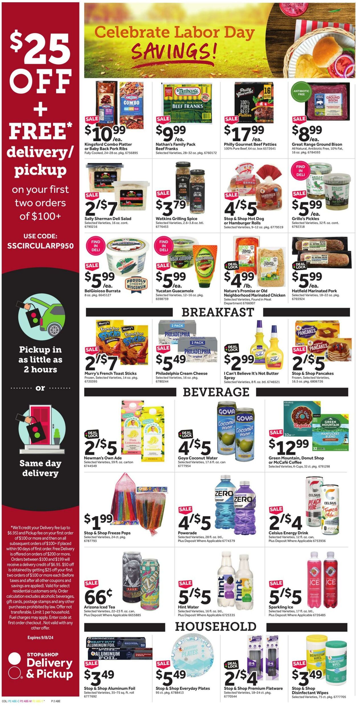 Weekly ad Stop & Shop 08/30/2024 - 09/05/2024