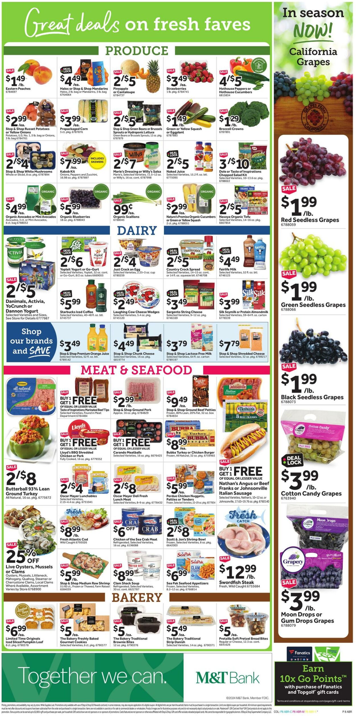 Weekly ad Stop & Shop 08/30/2024 - 09/05/2024